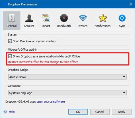 add dropbox as a save as location in microsoft office|How to add cloud storage services as save locations in Office 2016.